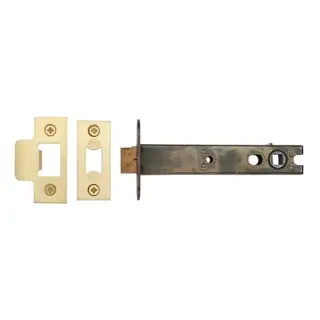 YKAL5N-SB M&period;Marcus York Architectural Tubular Latch 5" Satin Brass Finish
