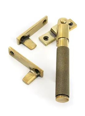 Click Here To Enlarge This Photo Of 52127 From the Anvil Aged Brass Night-Vent Locking Brompton Fastener
