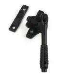 51993 From the Anvil Aged Bronze Night-Vent Locking Reeded Fastener &lpar;Steel Window&rpar;