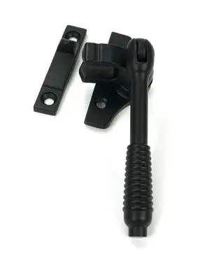 Click Here To Enlarge This Photo Of 51994 From the Anvil Matt Black Night-Vent Locking Reeded Fastener &lpar;Steel Window&rpar;