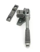51995 From the Anvil Pewter Night-Vent Locking Reeded Fastener &lpar;Steel Window&rpar;
