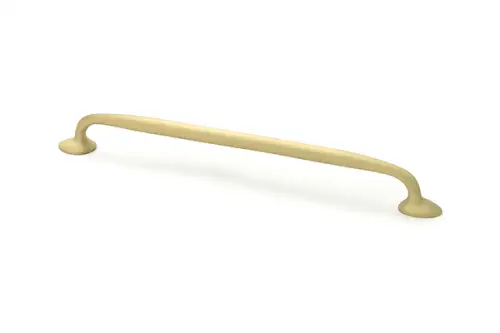 Click Here To Enlarge This Photo Of 51261 From the Anvil Satin Brass Moore Cabinet Pull Handle - Large &lpar;224mm Fixing Centres&rpar;