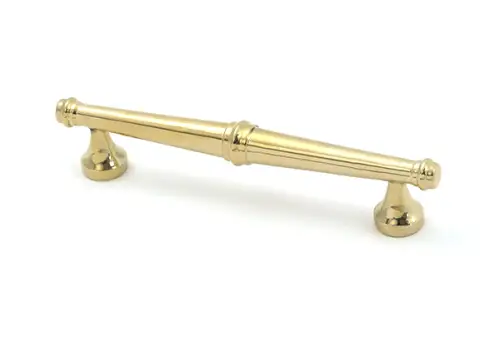 Click Here To Enlarge This Photo Of 52093 From the Anvil Polished Brass Regency Cabinet Pull Handle - Small &lpar;96mm Fixing Centres&rpar;