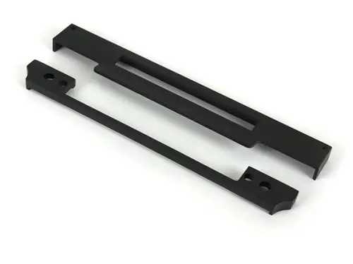 Click Here To Enlarge This Photo Of 51816 From the Anvil Aged Bronze &half;" Rebate Kit for Euro Din Sashlock