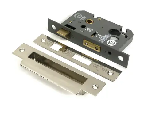 Click Here To Enlarge This Photo Of 51378 From the Anvil Polished Nickel 2&period;5" Euro Profile Sashlock