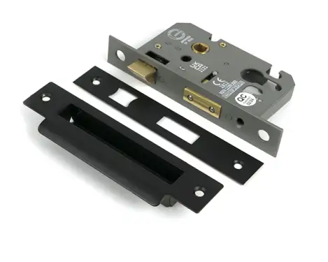 Click Here To Enlarge This Photo Of 51381 From the Anvil Aged Bronze 2&period;5" Euro Profile Sashlock