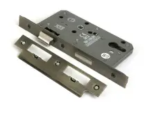 51801 From the Anvil Aged Brass Euro Din Sashlock - 60mm Backset&sol;72mm Centres