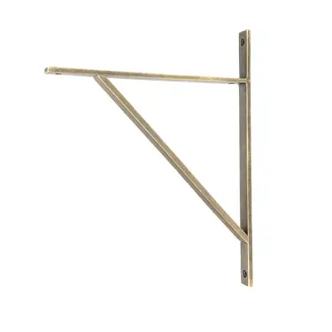Click Here To Enlarge This Photo Of 51158 From the Anvil Burnished Brass Chalfont Shelf Bracket &lpar;314mm x 250mm&rpar;