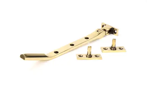 Click Here To Enlarge This Photo Of 51896 From the Anvil Aged Brass Art Deco 8" Casement Stay