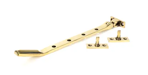 Click Here To Enlarge This Photo Of 51902 From the Anvil Aged Brass Art Deco 10" Casement Stay