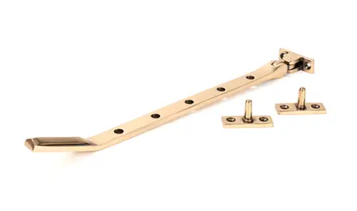 Click Here To Enlarge This Photo Of 51912 From the Anvil Polished Bronze Art Deco 12" Casement Stay