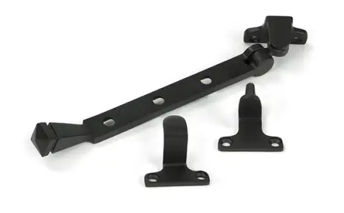 Click Here To Enlarge This Photo Of 52007 From the Anvil Aged Bronze 8" Avon Casement Stay &lpar;Steel Window&rpar;