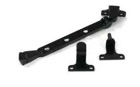 52008 From the Anvil Black 8" Avon Casement Stay &lpar;Steel Window&rpar;