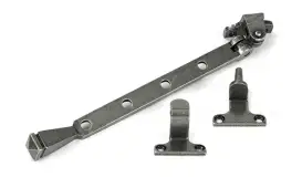 52013 From the Anvil Pewter 10" Avon Casement Stay &lpar;Steel Window&rpar;