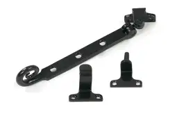 52032 From the Anvil Black 8" Monkeytail Casement Stay &lpar;Steel Window&rpar;