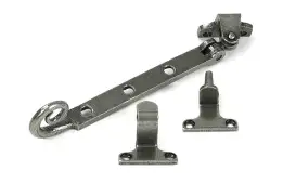 52033 From the Anvil Pewter 8" Monkeytail Casement Stay &lpar;Steel Window&rpar;