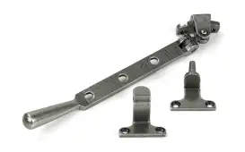 52025 From the Anvil Pewter 8" Newbury Casement Stay &lpar;Steel Window&rpar;