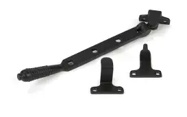 52015 From the Anvil Aged Bronze 8" Reeded Casement Stay &lpar;Steel Window&rpar;