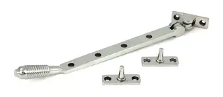 52074 From the Anvil Polished Marine SS &lpar;316&rpar; 10" Reeded Casement Stay