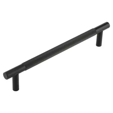 Click Here To Enlarge This Photo Of JV1803MBFF Frelan Hardware Jedo 'Venice' Linear 300mm x 19mm Pull Handle - Matt Black &lpar;Secret Fixing&rpar;