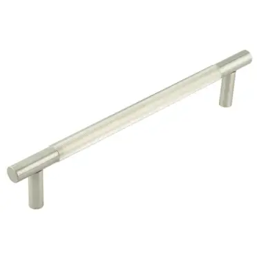 Click Here To Enlarge This Photo Of JV1803SN Frelan Hardware Jedo 'Venice' Linear 300mm x 19mm Pull Handle - Satin Nickel &lpar;Bolt Through Fixing&rpar;