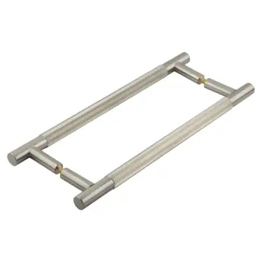 Click Here To Enlarge This Photo Of JV1803SNB2B Frelan Hardware Jedo 'Venice' Linear 300mm x 19mm Pull Handles - Satin Nickel &lpar;Back to Back Pair&rpar;