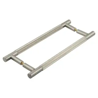 JV1803SNB2B Frelan Hardware Jedo 'Venice' Linear 300mm x 19mm Pull Handles - Satin Nickel &lpar;Back to Back Pair&rpar;