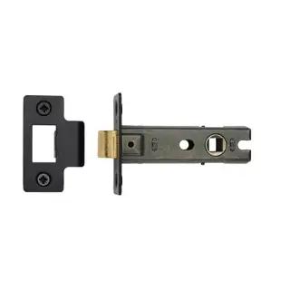 YKTL3N-BLK M&period;Marcus York Tubular Latch 3" Matt Black Finish