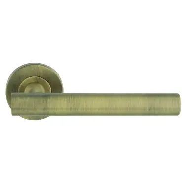 Click Here To Enlarge This Photo Of CSL1194AB - Carlisle Brass Eurospec 19mm T-Bar Lever on Round Rose &lpar;G304&rpar; Antique Brass