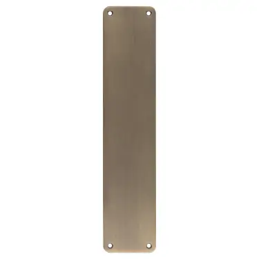Click Here To Enlarge This Photo Of FPP1350AB - Carlisle Brass Eurospec Finger Plate 350 x 75mm &lpar;Plain&rpar; Antique Brass