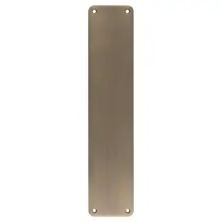 FPP1350AB - Carlisle Brass Eurospec Finger Plate 350 x 75mm &lpar;Plain&rpar; Antique Brass