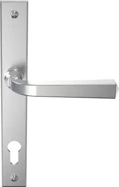 Click Here To Enlarge This Photo Of CB702006 - Mila Heritage Multipoint Door Handle 92mm c&sol;c &lpar;211mm screw centres&rpar; - Smooth Satin