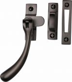 V1008 MP&sol;HP-MB Heritage Brass Casement Window Fastener Ball Design Matt Bronze Finish
