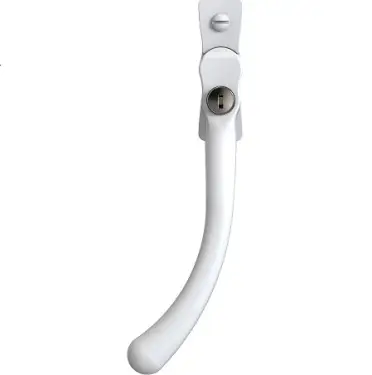 Click Here To Enlarge This Photo Of CB700603 - Mila Heritage Pear Drop Window Espag Handle &lpar;Left Hand&rpar; - White