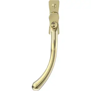 CB700663 - Mila Heritage Pear Drop Window Espag Handle &lpar;Left Hand&rpar; - Polished Gold