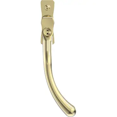Click Here To Enlarge This Photo Of CB700662 - Mila Heritage Pear Drop Window Espag Handle &lpar;Right Hand&rpar; - Polished Gold