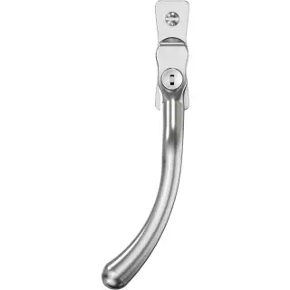 CB700693 - Mila Heritage Pear Drop Window Espag Handle &lpar;Left Hand&rpar; - Smooth Satin