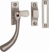 V1008 MP&sol;HP-SN Heritage Brass Casement Window Fastener Ball Design Satin Nickel Finish