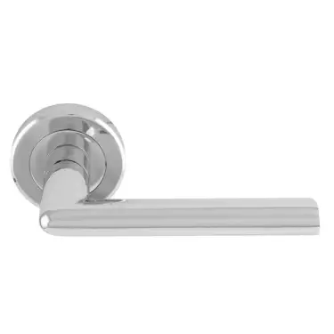 Click Here To Enlarge This Photo Of SZR010CP - Carlisle Brass Serozzetta 'Dieci' Lever on Rose - Polished Chrome