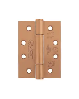 VHC243-PVDBZ - Zoo Hardware Vier Grade 14 Concealed Bearing Hinges &lpar;Square&rpar; 102 x 76 x 3mm - PVD Bronze