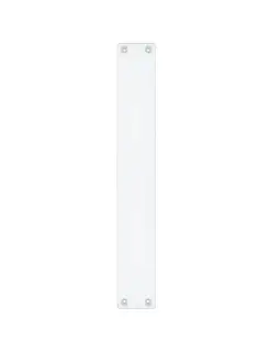 FB122BCP - Zoo Hardware Fulton & Bray Finger Plate to suit FB112BCP Pull Handle &lpar;425mm x 60mm&rpar; Polished Chrome