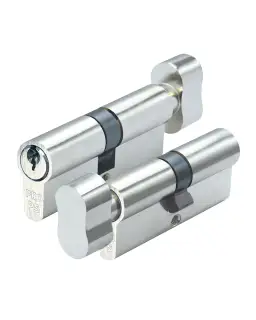 P5EP100CTNPE - Zoo Hardware P5 &lpar;Contract&rpar; Euro Profile Cylinder & Turn 100mm &lpar;50&sol;50T&rpar; Nickel Plated