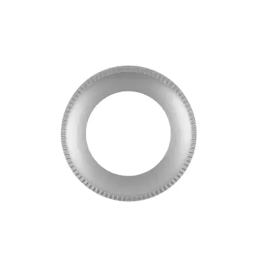 Click Here To Enlarge This Photo Of RMSR01-SC - Zoo Hardware Rosso Maniglie Spare 'Tempo' Round Rose Pack - Satin Chrome