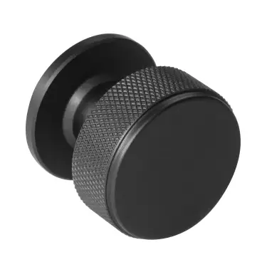Click Here To Enlarge This Photo Of Eclipse 95602 34mm Knurled Cupboard Knob - Matt Black