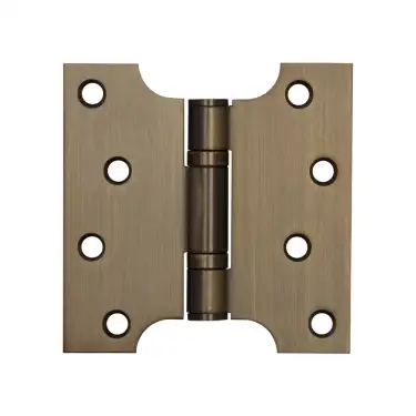 Click Here To Enlarge This Photo Of J9449AB Frelan Hardware Jedo Parliament Ball Bearing Hinges 102mm x 102mm x 3mm Antique Brass &lpar;G201 Stainless Steel&rpar;