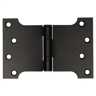 Click Here To Enlarge This Photo Of J9469MB Frelan Hardware Jedo Parliament Ball Bearing Hinges 102mm x 152mm x 3mm Matt Black &lpar;G201 Stainless Steel&rpar;