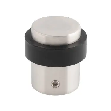 Click Here To Enlarge This Photo Of DSF1030SSS&sol;AT - Carlisle Brass Eurospec Floor Mounted Anti-Tamper Pedestal Door Stop - Satin Stainless Steel
