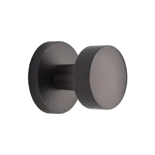 HLS8805-MB Heritage Brass Knightsbridge Knurled Knob on Knurled Concealed base Matt Bronze finish