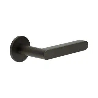 CR-101A1DB Frelan Hardware CRES Sprung &lpar;Round Rose&rpar; Door Handle Dark Bronze &lpar;SS316&rpar;