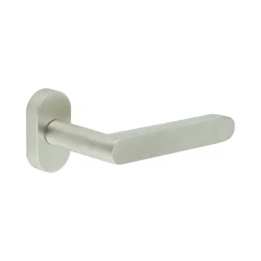 Click Here To Enlarge This Photo Of CR-101C4SSS Frelan Hardware CRES Multi Point Oval Rose Door Handle Satin Stainless Steel &lpar;SS316&rpar;
